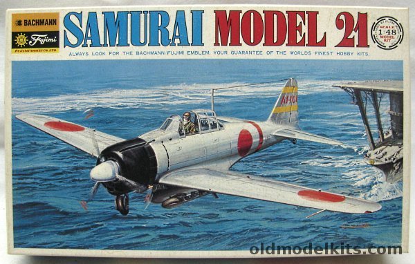 Fujimi 1/48 Mitsubishi A6M2 Model 21 Zero - Tainan Air Corps Lae New Guinea Nov 1942 - Shokaku Pearl Harbor - 6th Air Corps New Guinea Oct 1942 - Ohita Air Corps Training Unit 1944 - 3rd Air Corps Kendari Celebes 1942 (11 victories), 0787 plastic model kit